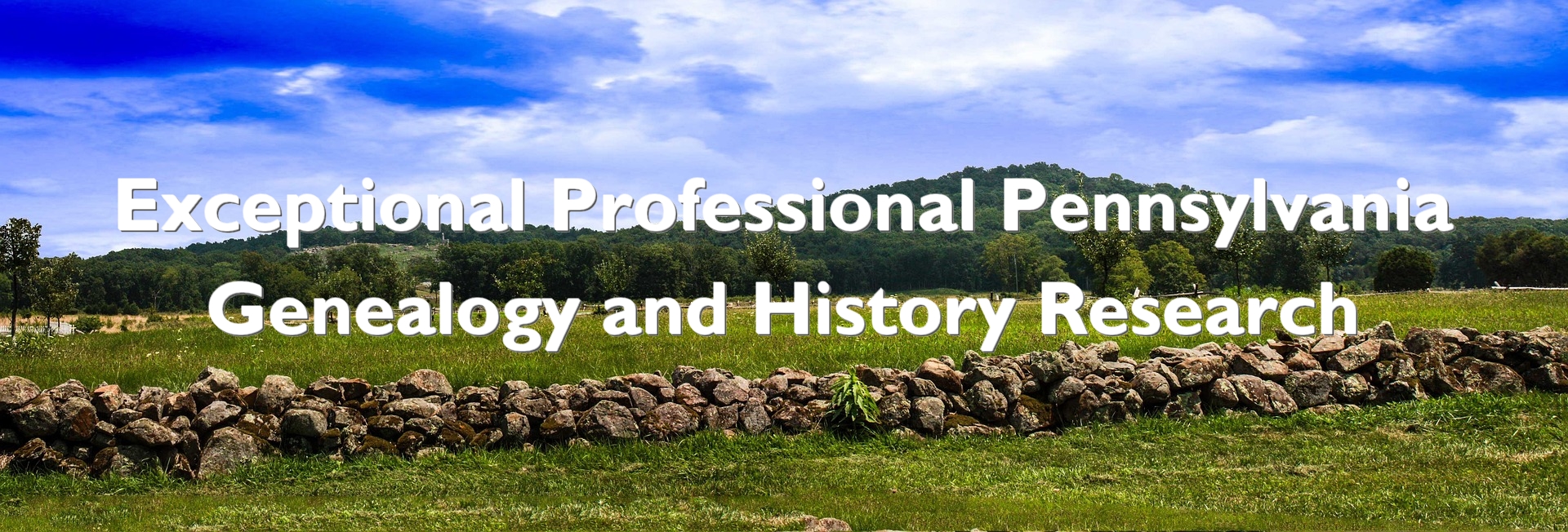 Professional Pennsylvania Genealogy Research